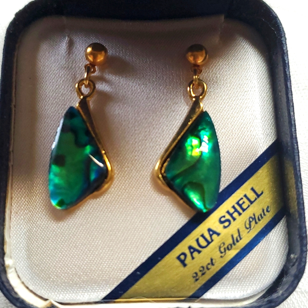 Paua Shell Earrings